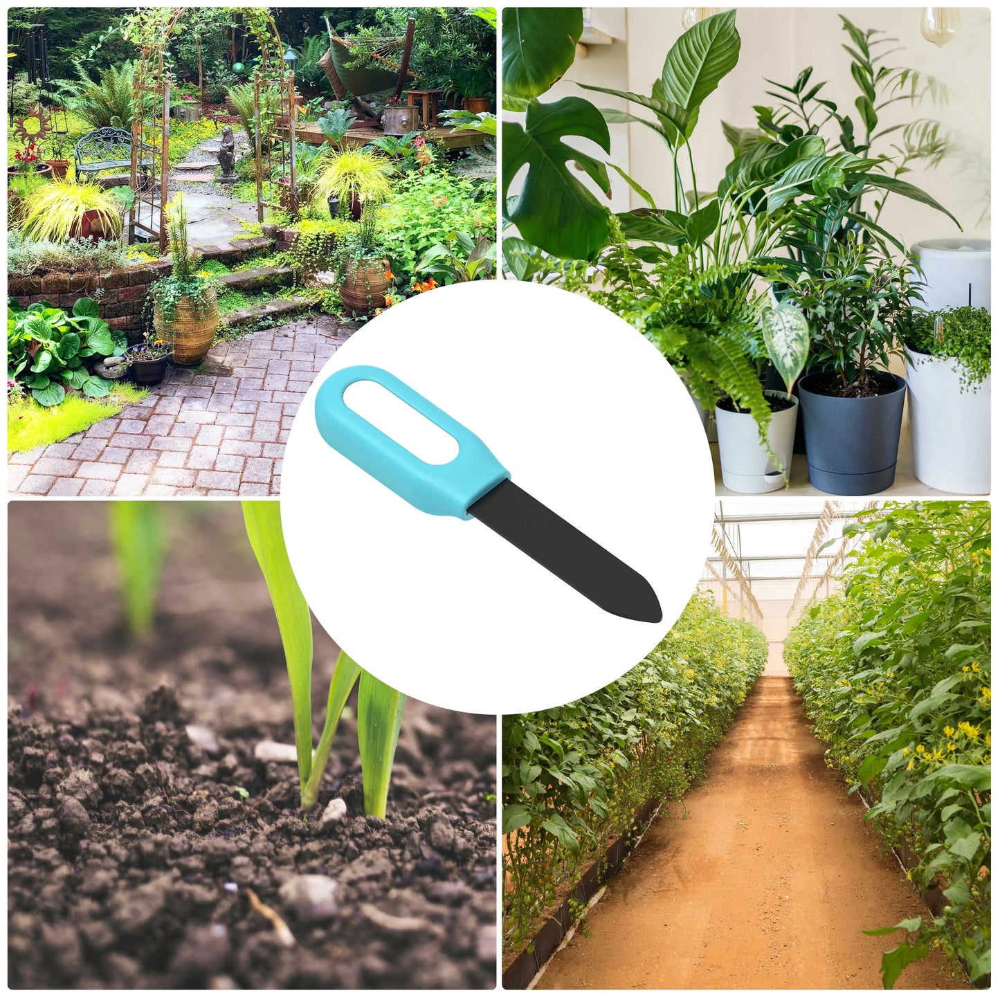 Smart Wireless Battery-Powered Soil Sensor – Monitor Temperature, Humidity & Moisture